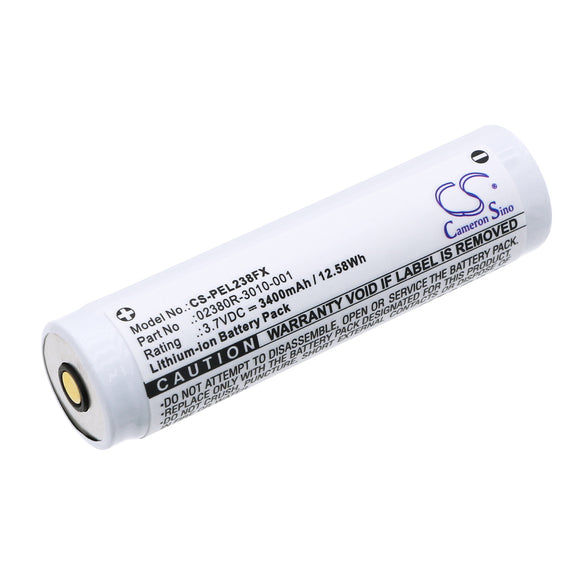 Battery for Pelican 2780R 02380R-3010-000E, 02380R-3010-001, 02380R-3010-001E, 2