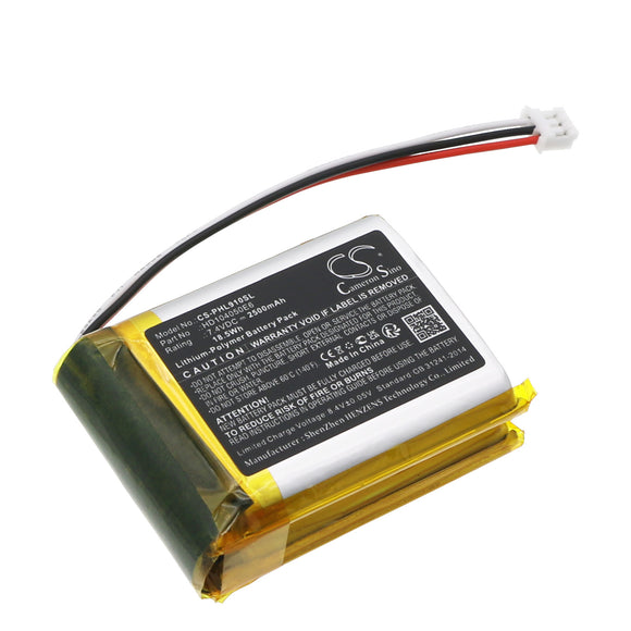 Battery for Philips Fidelio HTL9100 HD104050E6 7.4V Li-Polymer 2500mAh / 18.5Wh