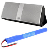 Battery for Philips P9SLV-98 ICR18650-1S3P 11.1V Li-ion 3400mAh / 37.74Wh