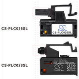 Battery for FANUC ISV ALPHA A02B-0323-K102, A98L-0031-0028 3.0V Li-MnO2 1750mAh 