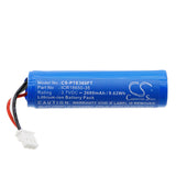 Battery for Petzl Stirnlampen ICR18650-35 3.7V Li-ion 2600mAh / 9.62Wh