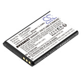 Battery for Panasonic KX-TU450 433450ART 3.7V Li-ion 900mAh / 3.33Wh