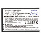 Battery for Panasonic KX-TU450 433450ART 3.7V Li-ion 900mAh / 3.33Wh