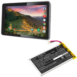 Battery for RCA Voyager II PT425080 3.7V Li-Polymer 1500mAh / 5.55Wh