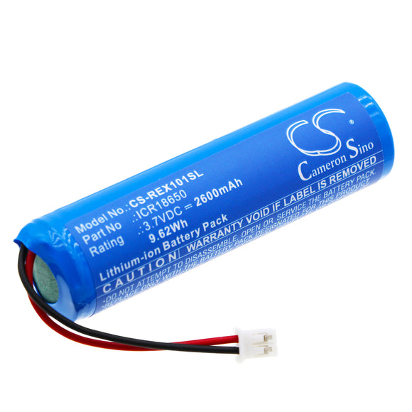 Battery for RESCOMF XD101 ICR18650 3.7V Li-ion 2600mAh / 9.62Wh