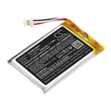 Battery for RAND MCNALLY TND-540 TOP 523450 3.7V Li-Polymer 1000mAh / 3.70Wh