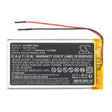 Battery for RAND McNally TND-70 MLP604582 3.7V Li-Polymer 3500mAh / 12.95Wh