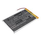 Battery for RAND McNally TND-T80B MLP3770110 3.7V Li-Polymer 4000mAh / 14.80Wh