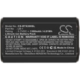 Battery for Rode VideoMic Pro plus LB-1 3.7V Li-ion 1300mAh / 4.81Wh