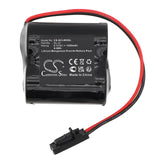 Battery for Saflok CL-08 DL-21 6.0V Li-MnO2 1500mAh / 9.0Wh