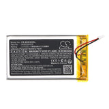 Battery for Sennheiser HDE 2020-D AHB534403 3.7V Li-Polymer 800mAh / 2.96Wh