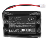 Battery for Safe-O-Tronic DS 198182, 38400200, PA100043 4.5V Alkaline 1200mAh / 