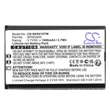 Battery for SenHaix 1410 SP523450 3.7V Li-ion 1000mAh / 3.70Wh