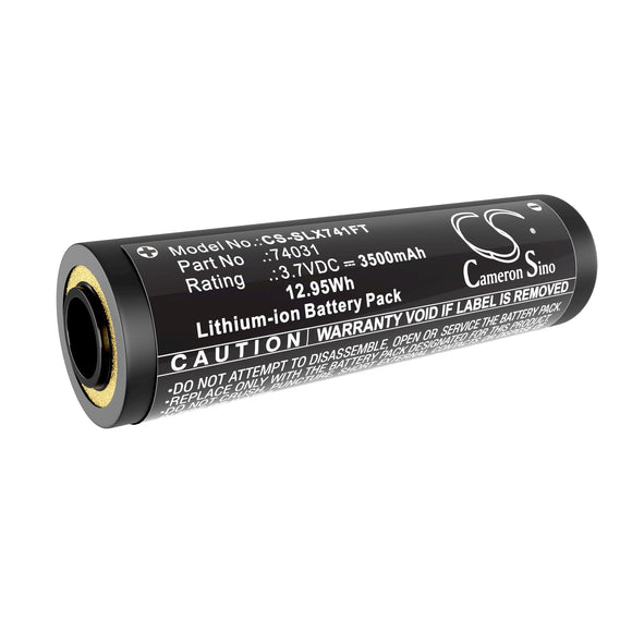 Battery for Streamlight Strion 74000, 74001, 74002, 74004, 74011, 74012, 74013, 