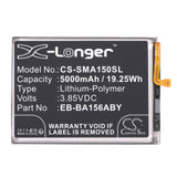 Battery for Samsung SM-A156M-DSN EB-BA156ABY, GH82-33639A 3.85V Li-Polymer 5000m