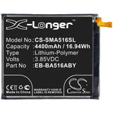 Battery for Samsung SC-54A EB-BA516ABY, GH82-22889A 3.85V Li-Polymer 4400mAh / 