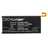 Battery for Samsung Galaxy C5 Pro Duos EB-BC501ABE 3.85V Li-Polymer 2650mAh / 1