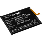 Battery for Samsung SM-A235F EB-BM526ABS 3.85V Li-Polymer 4900mAh / 18.87Wh
