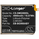 Battery for Samsung SM-G988U EB-BG988ABY 3.85V Li-Polymer 4900mAh / 18.87Wh