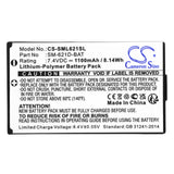 Battery for Simolio SM-961 SM-621D-BAT 7.4V Li-Polymer 1100mAh / 8.14Wh