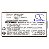 Battery for SIMOLIO SM-824D1 SM-001BAT 3.7V Li-Polymer 300mAh / 1.11Wh