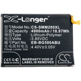 Battery for Samsung SM-M305F-DS EB-BG580ABU, GH82-18701A 3.85V Li-Polymer 4900m