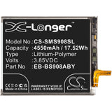 Battery for Samsung SM-S906W EB-BS908ABY, GH82-27484A 3.85V Li-Polymer 4550mAh 