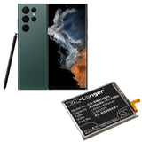 Battery for Samsung Galaxy S22 Ultra 5G EB-BS908ABY, GH82-27484A 3.85V Li-Polym