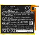 Battery for Samsung SM-T225N HQ-3565N, HQ-3565S 3.85V Li-Polymer 4900mAh / 18.8