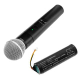 Battery for Shure MXW2 Handheld Transmitter 95A35233, SB905 3.7V Li-ion 2600mAh 