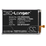 Battery for Samsung SM-F936 EB-BF936ABY 3.88V Li-Polymer 2000mAh / 7.76Wh