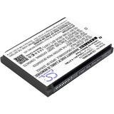 Battery for Koonlung HD609 3.7V Li-ion 1100mAh / 4.07Wh