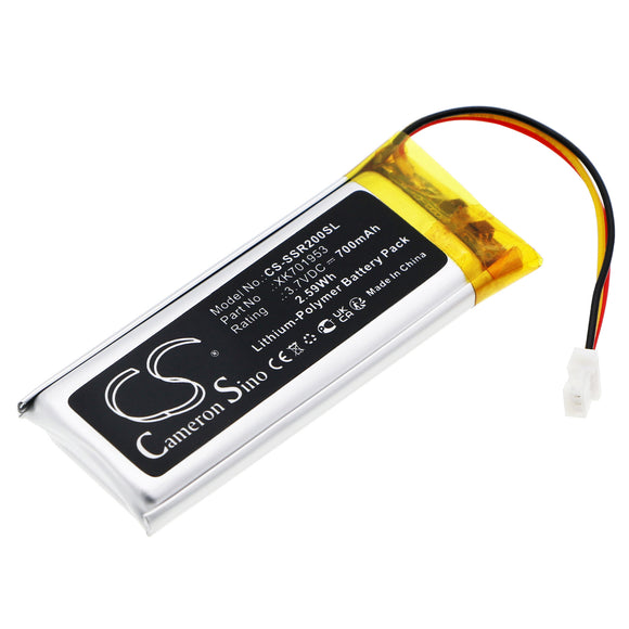 Battery for Sena SRL2 XK701953 3.7V Li-Polymer 700mAh / 2.59Wh