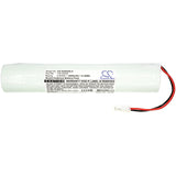 Battery for Schneider Everlux Ferro 329056000, TD110332 3.6V Ni-CD 4000mAh / 14