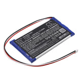 Battery for Sylvania SDVD1332-B 357098P 7.4V Li-Polymer 3200mAh / 23.68Wh