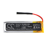 Battery for Sony WI-C300 1-001-274-31 3.7V Li-Polymer 130mAh / 0.48Wh