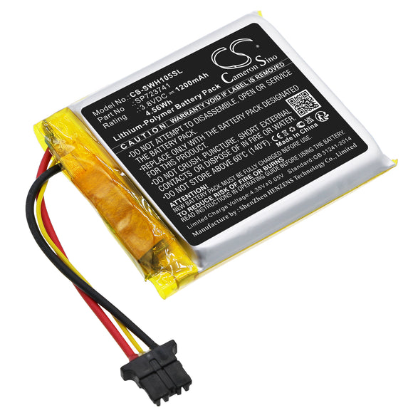 Battery for Sony WF-1000XM5 SP723741 3.8V Li-Polymer 1200mAh / 4.56Wh