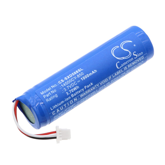 Battery for Sennheiser XSW-D 14500CY-850 3.7V Li-ion 1000mAh / 3.70Wh