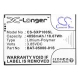 Battery for Sonim XP10 BAT-05000-01S 3.85V Li-Polymer 4850mAh / 18.67Wh