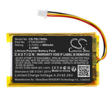 Battery for Turtle Beach Ear Force FT603048P3 3.7V Li-Polymer 900mAh / 3.33Wh