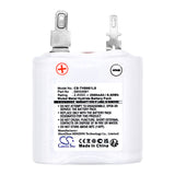 Battery for Thorn Voyager Star Cs 2 SBS 59004661 2.4V Ni-MH 2500mAh / 6.00Wh