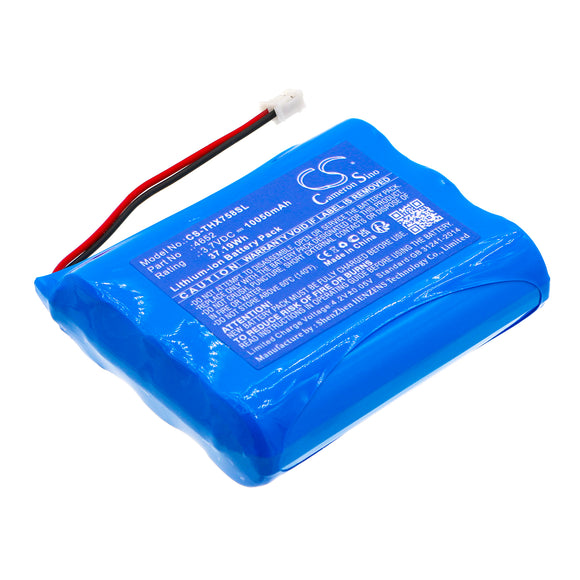 Battery for Technaxx TX-75 4652 3.7V Li-ion 10050mAh / 37.19Wh