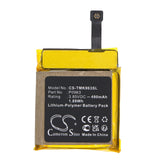Battery for T-Mobile SyncUP Kids P0963 3.85V Li-Polymer 490mAh / 1.89Wh