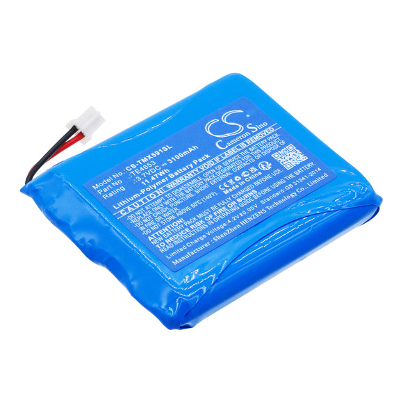 Battery for Technaxx TX-59 TE4653 3.7V Li-Polymer 3100mAh / 11.47Wh