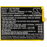 Battery for Neffos TP910A NBL-35B3000 3.85V Li-Polymer 2900mAh / 11.17Wh