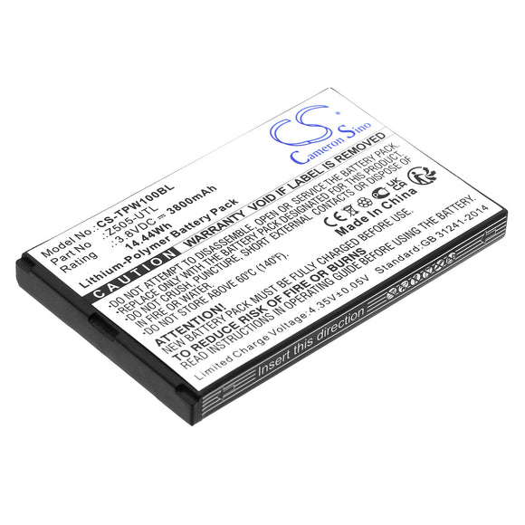 Battery for Topwise T1 Z505-UTL 3.8V Li-Polymer 3800mAh / 14.44Wh