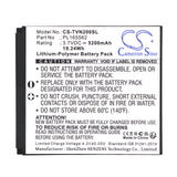Battery for TwoNav Aventura 2 PL165562 3.7V Li-Polymer 5200mAh / 19.24Wh