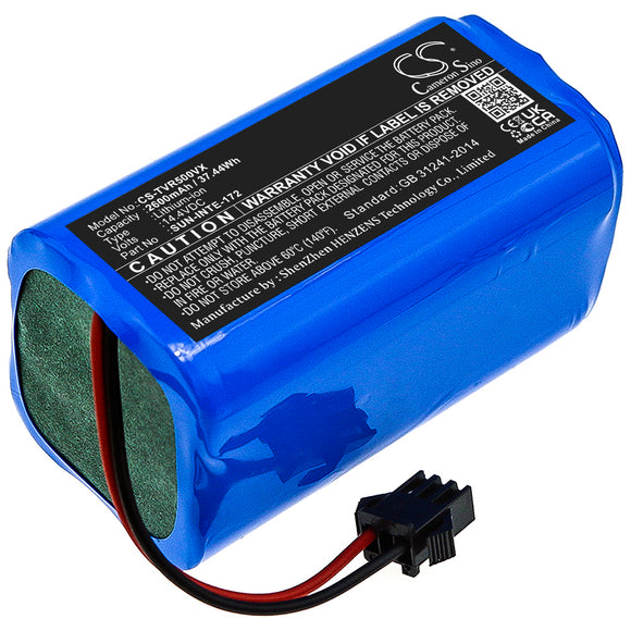 Battery for Ultenic H18650CH-4S1P H18650CH-4S1P 14.4V Li-ion 2600mAh / 37.44Wh