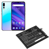 Battery for UMI UMIDIGI A5 Pro 1ICP/5/68/83 3.85V Li-Polymer 3600mAh / 13.86Wh