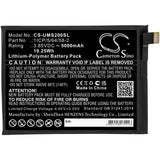 Battery for UMI UMIDIGI S2 1ICP/5/64/58-2 3.85V Li-Polymer 5000mAh / 19.25Wh
